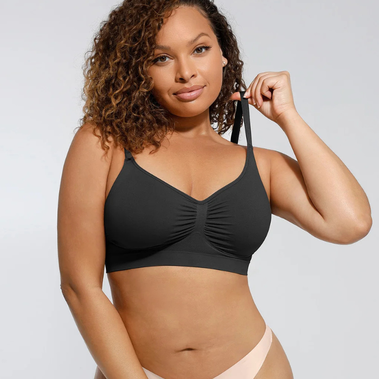 🔥Ypooy Comfort Stretch Seamless Wireless Sculpt Bra – 2025 New Year's Sale！