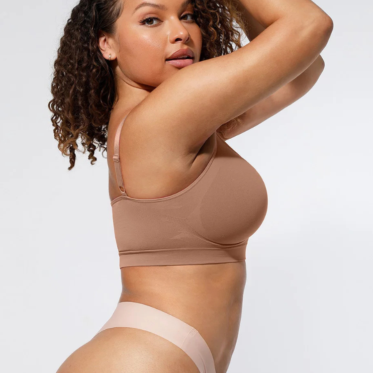 🔥Ypooy Comfort Stretch Seamless Wireless Sculpt Bra – 2025 New Year's Sale！