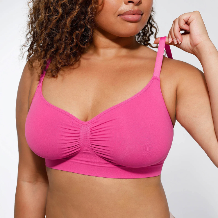 🔥Ypooy Comfort Stretch Seamless Wireless Sculpt Bra – 2025 New Year's Sale！