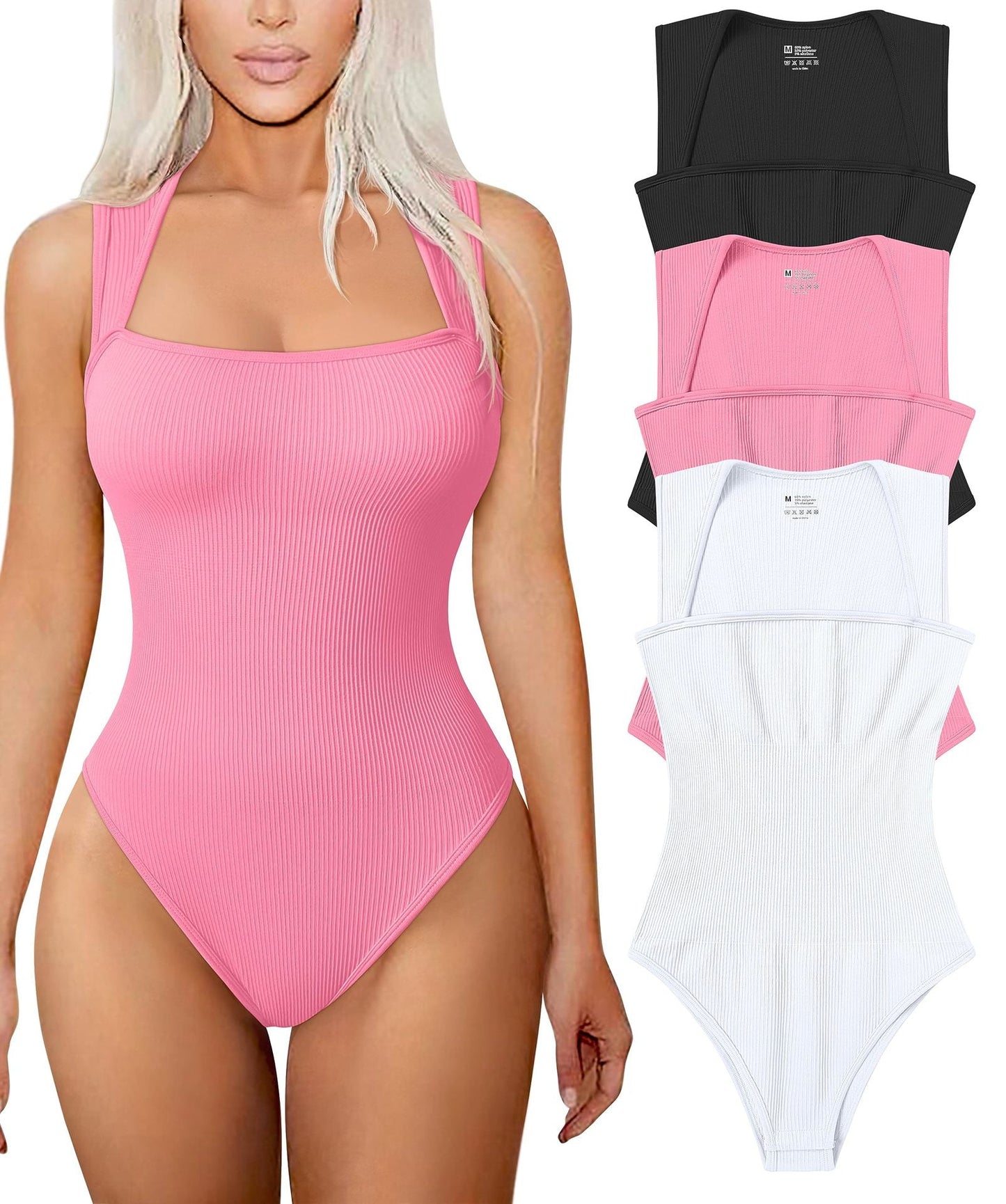 Ypooy Sleeveless Tummy Control Tank Tops Bodysuits（LAST DAY BUY 1 GET 1 FREE ）