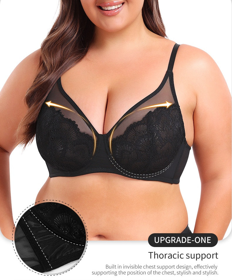 🎁Hot Sale 49% OFF⏳Comfortable Supportive Slimming Bra for Plus-Size Women