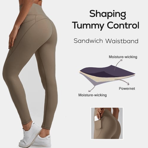 🎁Last Day 49% OFF🔥High Waisted Tummy Control Shaping Training Leggings