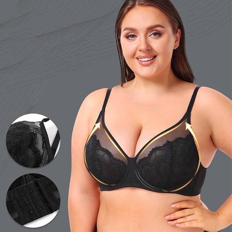 🎁Hot Sale 49% OFF⏳Comfortable Supportive Slimming Bra for Plus-Size Women